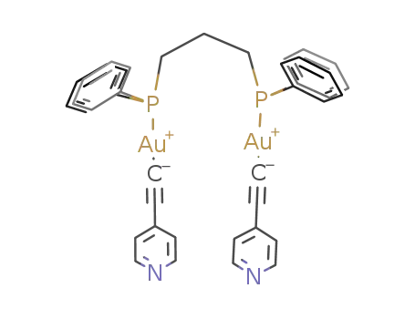 [Au2(CCC5H4N)2(μ2-1,3-bis(diphenylphosphanyl)propane)]