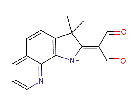 (3,3-dimethyl-3H-pyrrolo[3,2-h]quinolin-2-ylidene)malondialdehyde