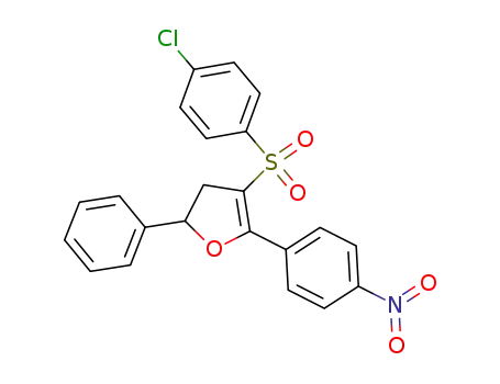 4-(4-chlorophenylsulfonyl)-5-(4-nitrophenyl)-2-phenyl-2,3-dihydrofuran