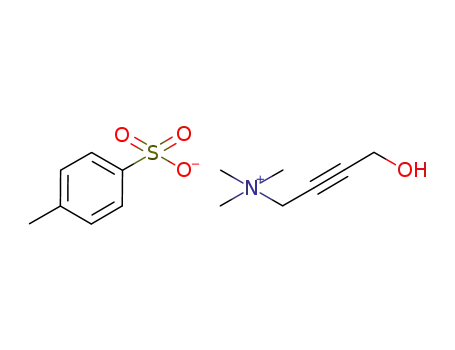 toluene-4-sulphonate(4-hydroxybut-2-ynyl)-N,N,N-trimethylammonium