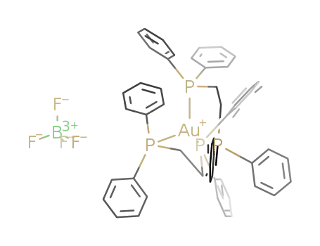 bis(1,2-bis(diphenylphosphanyl)ethane)dold(I)BF<sub>4</sub>