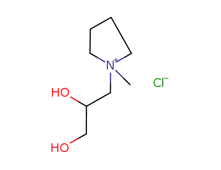 Pyrrolidinium, 1-(2,3-dihydroxypropyl)-1-methyl-, chloride
