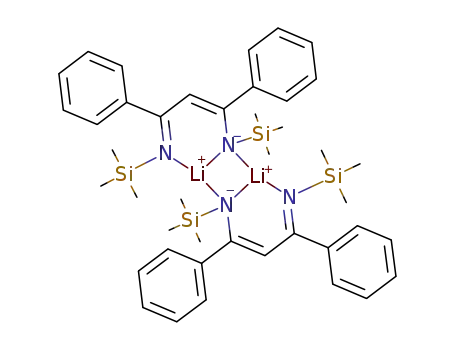 [Li((N(SiMe<sub>3</sub>)C(Ph))2CH)]2