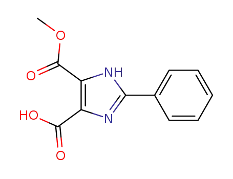 5-(methoxycarbonyl)-2-phenyl-1H-imidazole-4-carboxylic acid