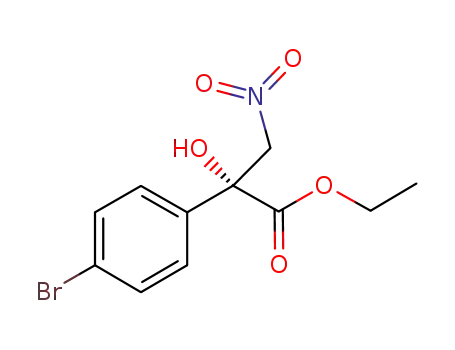 (R)-(-)-ethyl 2-(4-bromophenyl)-2-hydroxy-3-nitropropanoate