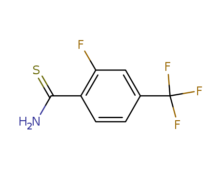 2-fluoro-4-(trifluoromethyl)benzothioamide