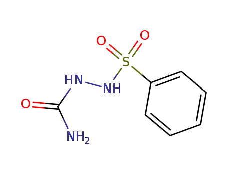 Molecular Structure of 10195-68-3 (Benzenesulfonyl semicarbazide)