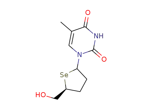 D-2',3'-dideoxy-4'-selenothymidine