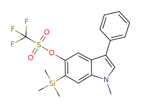 C<sub>19</sub>H<sub>20</sub>F<sub>3</sub>NO<sub>3</sub>SSi