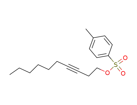 Molecular Structure of 51721-40-5 (3-Decyn-1-ol, 4-methylbenzenesulfonate)