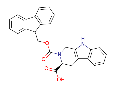 (3S)-2-[(9H-Fluoren-9-ylmethoxy)carbonyl]-2,3,4,9-tetrahydro-1H-β-carboline-3-carboxylic acid  CAS NO.204322-23-6