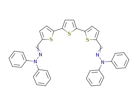 5,2''-diformyl-2,2':5',5''-terthiophene di(N,N-diphenylhydrazone)