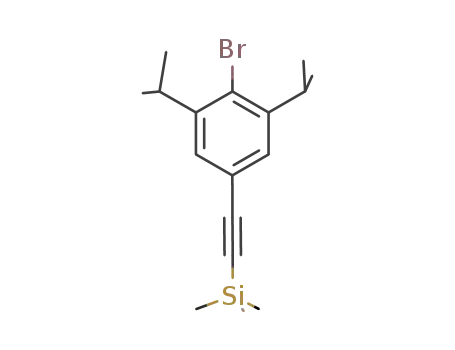 BrC<sub>6</sub>H<sub>2</sub>(i-Pr)2C<sub>2</sub>SiMe<sub>3</sub>