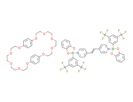 Molecular Structure of 1061570-77-1 (C<sub>28</sub>H<sub>40</sub>O<sub>10</sub>*C<sub>40</sub>H<sub>24</sub>B<sub>2</sub>F<sub>12</sub>N<sub>2</sub>O<sub>4</sub>)