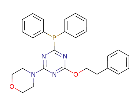 2-(diphenylphosphanyl)-4-morpholino-6-(2-phenylethoxy)-1,3,5-triazine