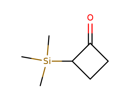 Cyclobutanone, 2-(trimethylsilyl)-