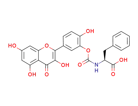 3'-O-(CO-Phe-OH)-quercetin