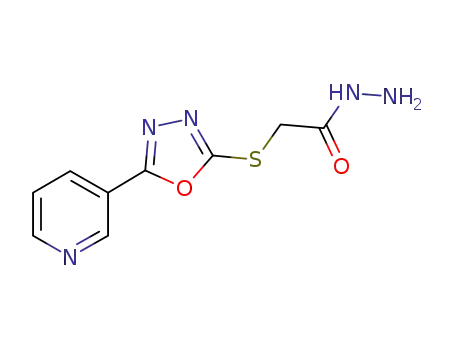 2-[(5-pyridin-3-yl-1,3,4-oxadiazol-2-yl)thio]acetohydazine