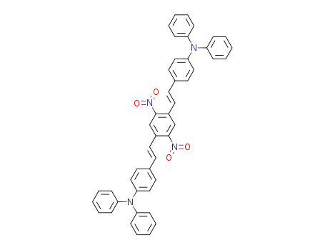 (E,E)-2,5-dinitro-1,4-bis[2-(4'-(diphenylamino)phenyl)vinyl]-benzene