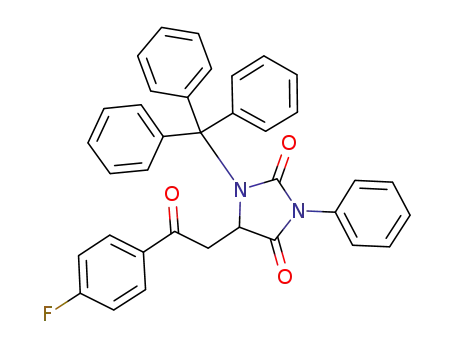 C<sub>36</sub>H<sub>27</sub>FN<sub>2</sub>O<sub>3</sub>