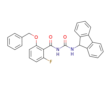 1-(2-fluoro-6-benzyloxybenzoyl)-3-(9H-fluoren-9-yl)-urea