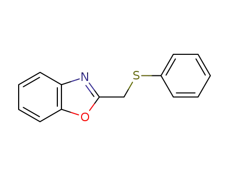Molecular Structure of 100725-46-0 (2-(phenylsulfanylmethyl)benzoxazole)