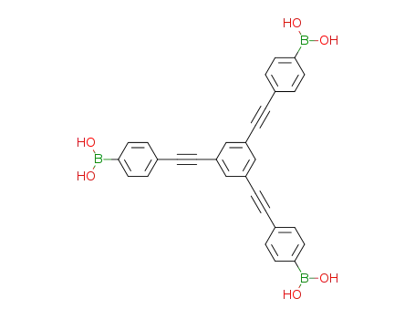 1,3,5-tris[4-(dihydroxyboryl)phenylethynyl]benzene