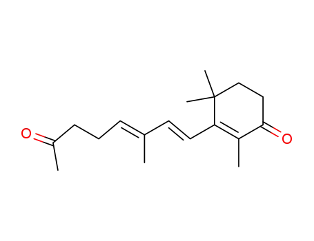 2,4,4-trimethyl-3-((1E,3E)-3-methyl-7-oxo-octa-1,3-dienyl)cyclohex-2-enone