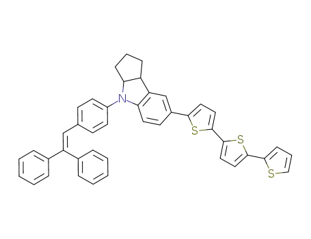 C<sub>43</sub>H<sub>33</sub>NS<sub>3</sub>