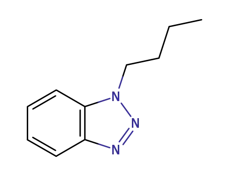 Molecular Structure of 708-43-0 (1-n-Butylbenzotriazole)