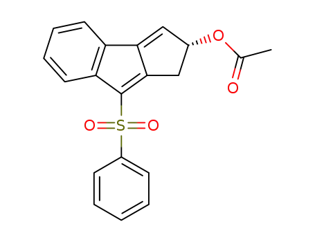 8-(phenylsulfonyl)-1,2-dihydrocyclopent[a]inden-2-yl acetate