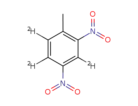 Molecular Structure of 93951-68-9 (2,4-DINITROTOLUENE (RING-D3))