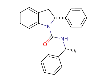 2-phenyl-N-[(R)-1-phenylethyl]indoline-1-carboxamide