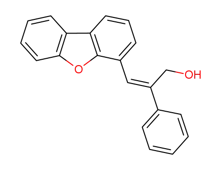 ethyl (2Z)-3-dibenzo[b,d]furan-4-yl-2-phenylprop-2-en-1-ol
