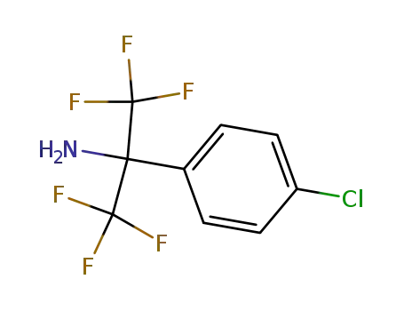 4-Chlor-α,α-bis-(trifluormethyl)-benzylamin