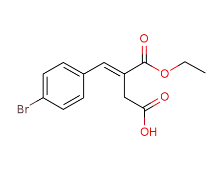 (E)-3-ethoxycarbonyl-4-(4-bromophenyl)-but-3-enoic acid