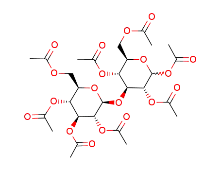 Molecular Structure of 51157-42-7 (LAMINARIBIOSE OCTAACETATE)