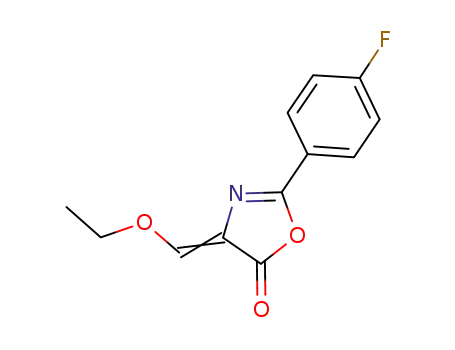 4-ethoxymethylene-2-(4-fluorophenyl)-4H-1,3-oxazol-5-one
