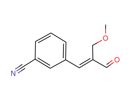 (E)-3-(3-cyanophenyl)-2-(methoxymethyl)-2-propenal