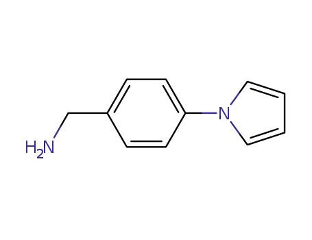 Molecular Structure of 465514-27-6 (4-(1H-PYRROL-1-YL)BENZYLAMINE)