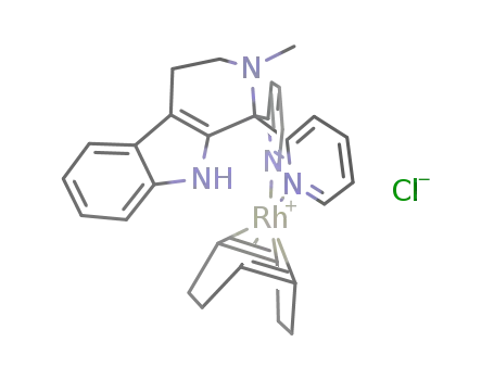 [Rh(1,5-cyclooctadiene)(CH<sub>3</sub>C<sub>11</sub>H<sub>9</sub>N<sub>2</sub>(C<sub>5</sub>H<sub>4</sub>N)2)]Cl