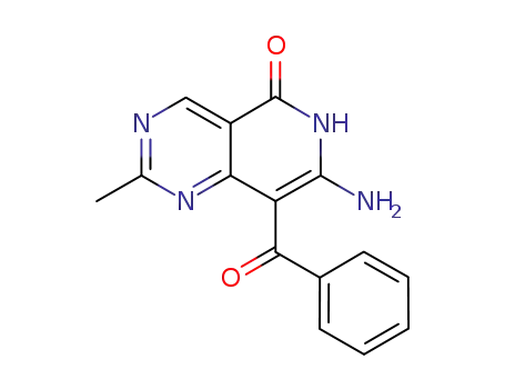 7-amino-8-benzoyl-2-methylpyrido[4,3-d]pyrimidin-5(6H)-one