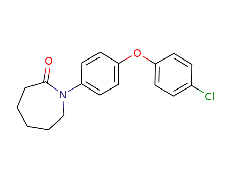 1-(4-(4-chlorophenoxy)phenyl)azepan-2-one