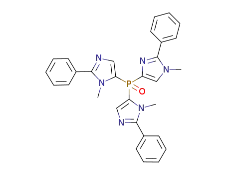 (1-methyl-2-phenyl-1H-imidazol-4-yl)-[bis(1-methyl-2-phenyl-1H-imidazol-5-yl)]phosphine oxide