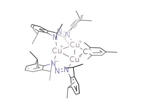 [Cu<sub>3</sub>(N,N'-bis(2,6-di-isopropylphenyl)triazene(-1H))2(mesitylene(-1H))]