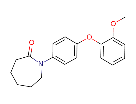 1-(4-(2-methoxyphenoxy)phenyl)azepan-2-one