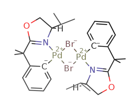 [PdBr(C<sub>6</sub>H<sub>4</sub>C(CH<sub>3</sub>)2COCH<sub>2</sub>CH(CH(CH<sub>3</sub>)2)N)]2