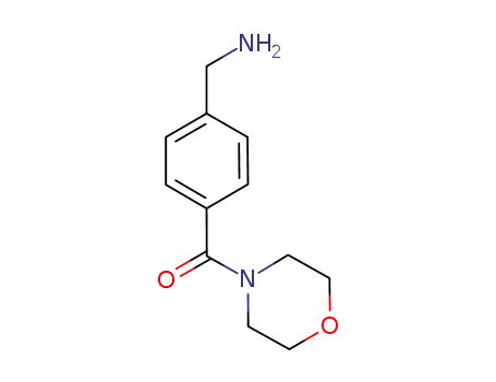 Molecular Structure of 923138-47-0 (4-(Morpholinocarbonyl)benzylaMine)
