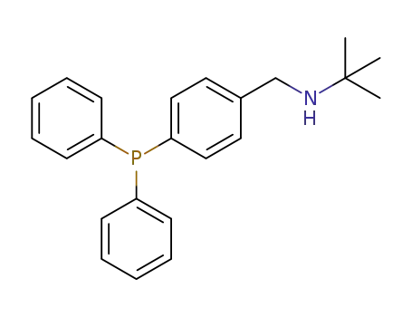 4-Ph<sub>2</sub>PC<sub>6</sub>H<sub>4</sub>CH<sub>2</sub>NHt-Bu