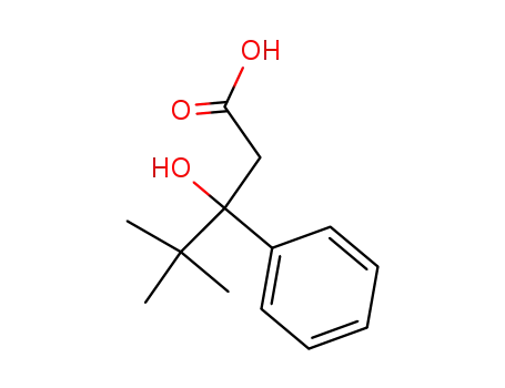 3-hydroxy-4,4-dimethyl-3-phenylpentanoic acid